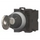 M22-WRS/K11 216517 Y7-216517 EATON ELECTRIC Selector Key M22-WRS-K11Q 2 posições, bloqueio (1C + 1A)