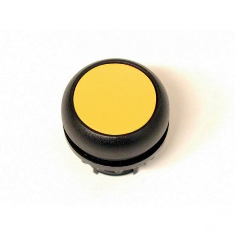 M22S-D-Y 216599 M22S-D-YQ EATON ELECTRIC Pulsador rasante 22 mm Retorno Amarillo Anillo Negro