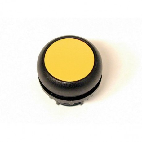 M22S-D-Y 216599 M22S-D-YQ EATON ELECTRIC Головка кнопки без фиксации, цвет желтый, черное лицевое кольцо