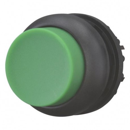 M22S-DH-G 216645 M22S-DH-GQ EATON ELECTRIC Pulsador saliente 22 mm Retorno Verde Anillo Negro