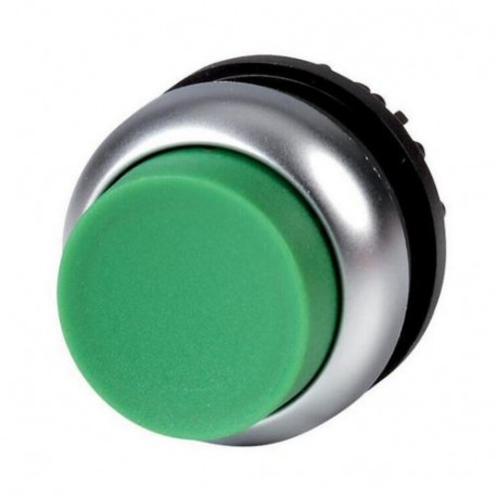 M22-DRH-G 216669 Y7-216669 EATON ELECTRIC M22-DRH-GQ Botão Salient, Interlock, Verde