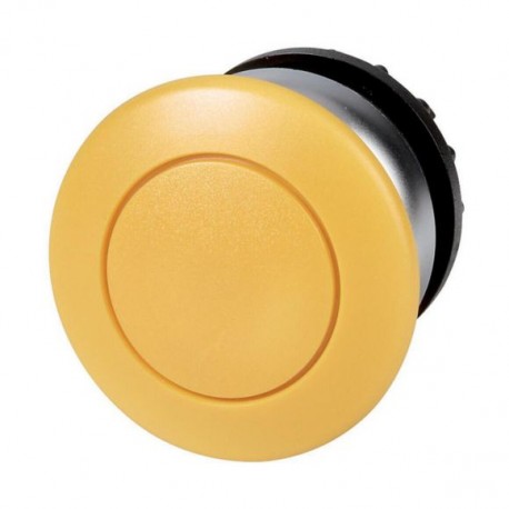 M22-DRP-Y 216749 Y7-216749 EATON ELECTRIC M22-DRP-YQ botão cogumelo, Interlock, Amarelo
