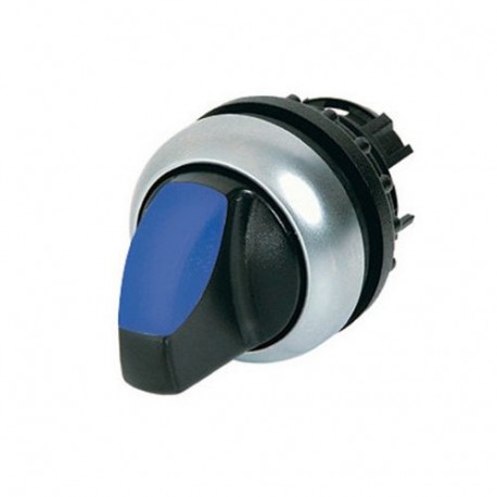 M22-WLK-B 216820 Y7-216820 EATON ELECTRIC M22-WLK-BQ Selector Luminoso, 2 posições, retorno, Azul