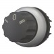 M22-WR3 216863 Y7-216863 EATON ELECTRIC Selettore, 3 posizioni, nero I 0 II, permanente