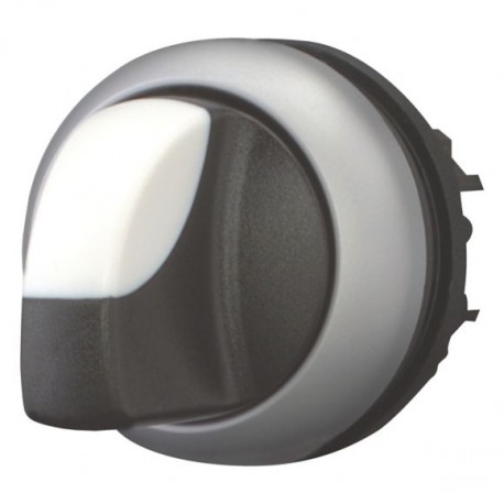 M22-WK 216865 Y7-216865 EATON ELECTRIC Selettore, leva, 2 posizioni, nero, ad impulso