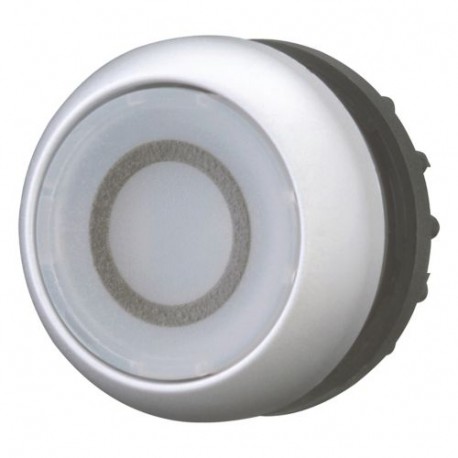 M22-DL-W-X0 216940 Y7-216940 EATON ELECTRIC botão M22-DL-W-X0Q brilhante ondulado, retorno, Branco