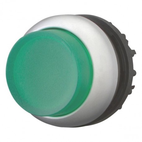 M22-DLH-G 216969 M22-DLH-GQ EATON ELECTRIC Pulsador luminoso saliente 22 mm Retorno Verde Anillo Titanio
