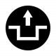 M22-XD-S-X12 218178 M22-XD-S-X12Q EATON ELECTRIC Étiquette, plate noire, déverrouiller le symbole