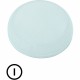 M22-XL-W-X1 218385 Y7-218385 EATON ELECTRIC Lente, indicatore luminoso bianco, piatta, I
