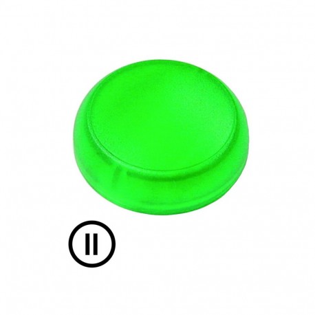 M22-XL-G-X2 218386 Y7-218386 EATON ELECTRIC M22-XL-G-X2Q Enrolado Verde Lens, Gravado II