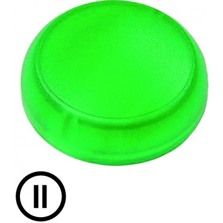 M22-XL-G-X2 218386 M22-XL-G-X2Q EATON ELECTRIC Lens, indicator light, green, flush, II