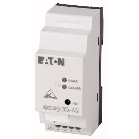 EASY205-ASI 221598 0004520913 EATON ELECTRIC Bus module, AS-Interface, 24 V DC, 4DI, 4DO, addressable 0-31, ..