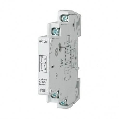 FIP-XHI11 225121 EATON ELECTRIC Contatto ausiliario, per FI…, 1NA+1NC, 0,5 unità passo