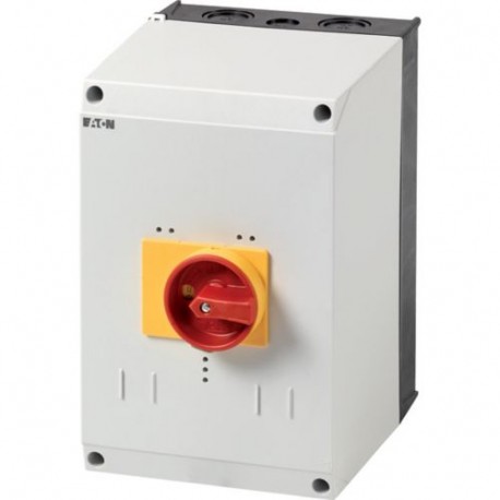 CI-K4-PKZ4-GR 225525 Y7-225525 EATON ELECTRIC Insulated enclosure for PKZ4, +rotary handle, red/yellow