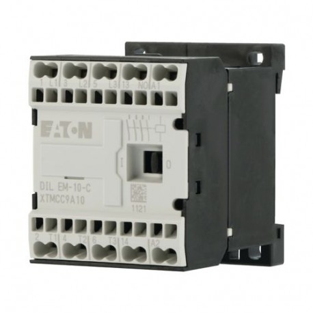 DILEM-10-G-C(24VDC) 230165 EATON ELECTRIC Contacteur de puissance, 3p+1F, 4kW/400V/AC3