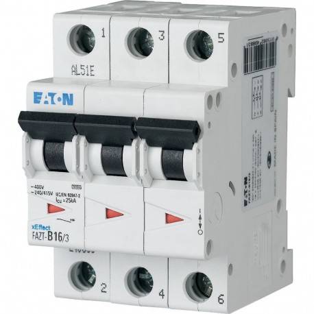 FAZT-B16/3 240883 Y7-240883 EATON ELECTRIC MCB FAZ