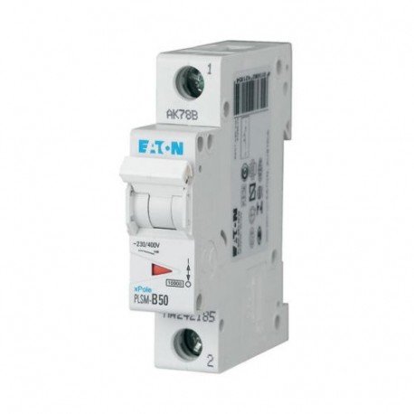 PLSM-C50-MW 242211 Y7-242211 EATON ELECTRIC Disjoncteur modulaire, 50A, 1p, courbe C