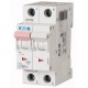 PLZM-B2/1N-MW 242298 EATON ELECTRIC Перегрузки по току выключателя, 2А, 1pole + N, тип B характеристика