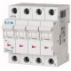 PLSM-B1,5/3N-MW 242503 EATON ELECTRIC Over current switch, 1, 5 A, 3pole+N, type B characteristic