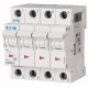 PLSM-B3/3N-MW 242507 EATON ELECTRIC Over current switch, 3A, 3pole+N, type B characteristic