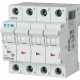 PLSM-D1,6/3N-MW 242553 EATON ELECTRIC Interruttore protettore 1,6A 3p+N curva caratteristica D