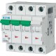 PLSM-D6/3N-MW 242560 Y7-242560 EATON ELECTRIC Disjoncteur modulaire, 6A, 3p+N, courbe D
