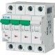 PLSM-D6/3N-MW 242560 EATON ELECTRIC Over current switch, 6A, 3pole+N, type D characteristic