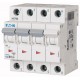 PLSM-D15/3N-MW 242565 EATON ELECTRIC Over current switch, 15A, 3pole+N, type D characteristic