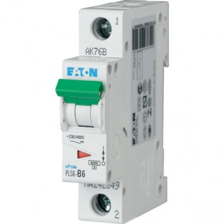 PLS6-B6-MW 242649 EATON ELECTRIC LS-Schalter, 6A, 1P, B-Char