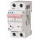 PLS6-D2/2-MW 242891 EATON ELECTRIC Over current switch, 2A, 2 p, type D characteristic