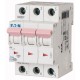 PLS6-B2/3-MW 242911 EATON ELECTRIC Int. magnetotérmico, 3P, curva B, 2A