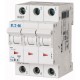 PLS6-D1,6/3-MW 242959 EATON ELECTRIC Over current switch, 1, 6 A, 3 p, type D characteristic