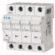 PLS6-D1,6/3N-MW 243028 EATON ELECTRIC Over current switch, 1, 6 A, 3pole+N, type D characteristic