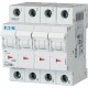 PLS6-B50/4-MW 243066 EATON ELECTRIC Перегрузки по току выключателя, 50А, 4 р, тип B характеристики