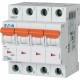 PLS6-C63/4-MW 243093 EATON ELECTRIC Перегрузки по току выключателя, 63А, 4 р, тип С характеристики