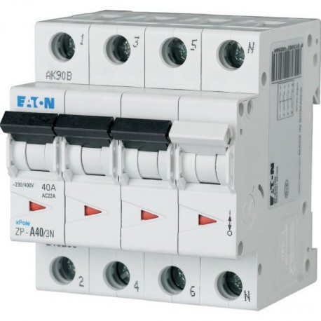 ZP-A40/3N 248266 0001457996 EATON ELECTRIC Выключатель нагрузки, 3P+N, 40А