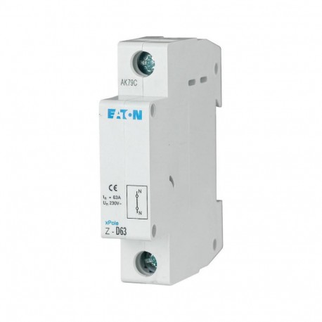 Z-D63 248267 Y7-248267 EATON ELECTRIC Bussola passante per conduttore di neutro, 63A