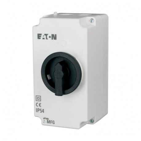 Z-MFG/NOT 248385 EATON ELECTRIC Enclosure for damp locations, ON/OFF with emergency switching off