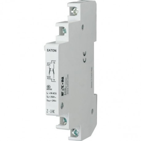 Z-LHK 248440 Y7-248440 EATON ELECTRIC Contato Auxiliar 1NO + 1NC para plht