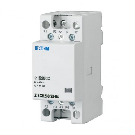Z-SCH230/25-04 248848 Y7-248848 EATON ELECTRIC Contacteur modulaire, 230VAC/50Hz, 4 O, 25A, 2PE