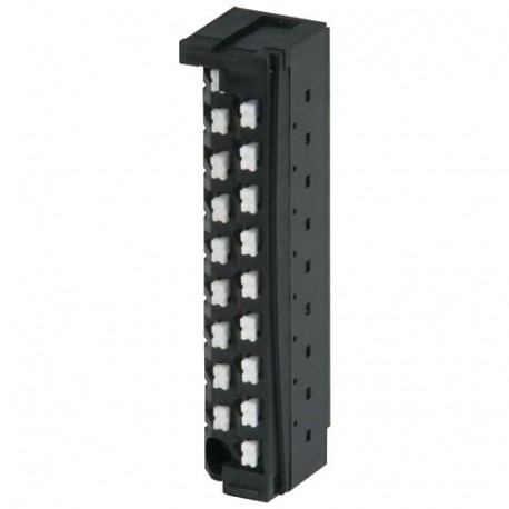 XIOC-TERM-18T 258104 0004519645 EATON ELECTRIC Suportado. 18p à pressão