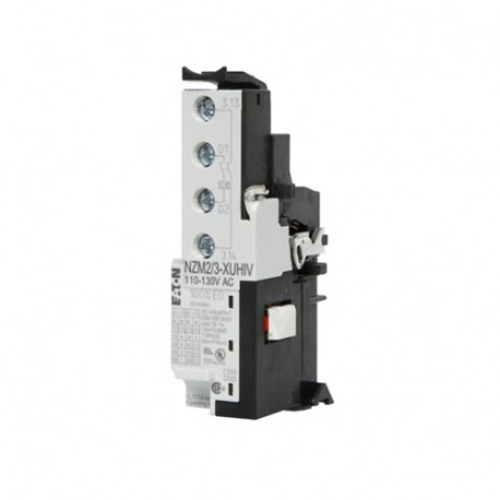 NZM2/3-XUHIV12DC 259600 Y7-259600 EATON ELECTRIC tensão mínima de disparo + Contato Auxiliar NA antecedência