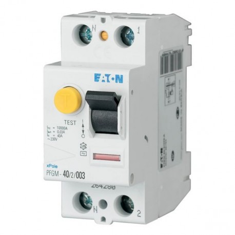 PFGM-40/2/003 264280 Y7-264280 EATON ELECTRIC Interrupteur différentiel 40A 2p 30mA type AC