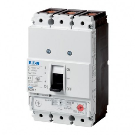 NZMB1-S100 265730 Y7-265730 EATON ELECTRIC disjuntor sem relé térmico, 3P, Iu: 100A