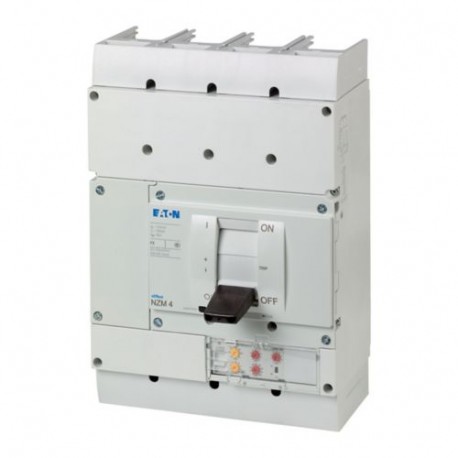 NZMN4-4-VE800/500 265976 EATON ELECTRIC Int. automático NZM, 4P, 800A, 500A en 4º polo