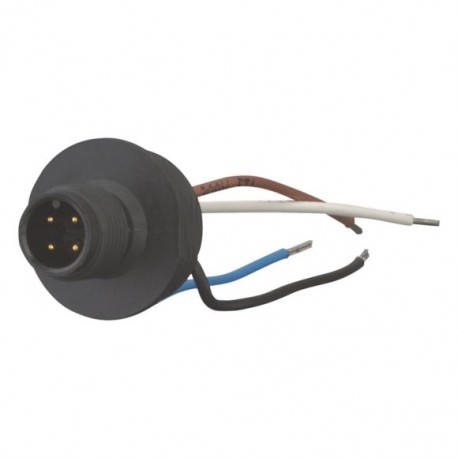 M12A 266135 Y7-266135 EATON ELECTRIC Connecteur mâle M12, codé « A », +module de pontage , M20, IP66, 250 V,..