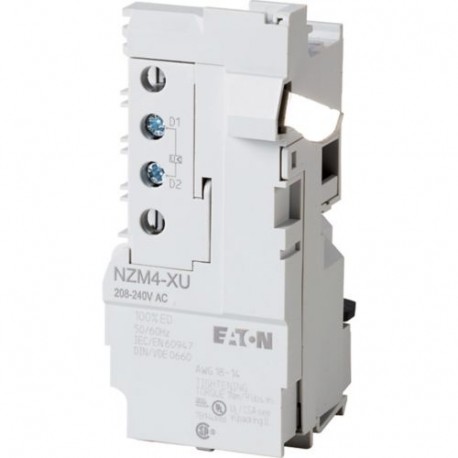 NZM4-XU60AC 266191 EATON ELECTRIC Расцепитель минимального напряжения, 60 В перем. тока