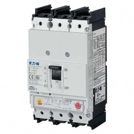 NZMB1-AF45-NA 272206 Y7-272206 EATON ELECTRIC Int. automático NZM, 3P, 45A, NA
