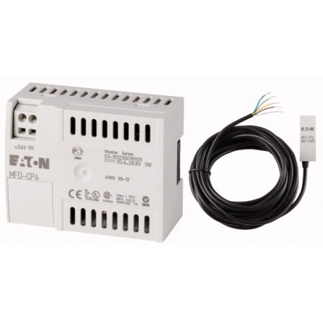 MFD-CP4-800 274095 0004519714 EATON ELECTRIC Módulo CPU de Texto Para pantalla remota 24 V DC Con cable Para..