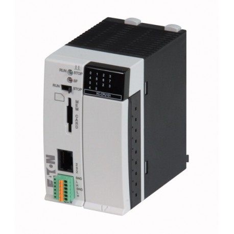 XC-CPU101-C256K-8DI-6DO 274399 XC-CPU101-C256K EATON ELECTRIC Modular PLC, 24 V DC, 8DI, 6DO, RS232, CAN, 25..